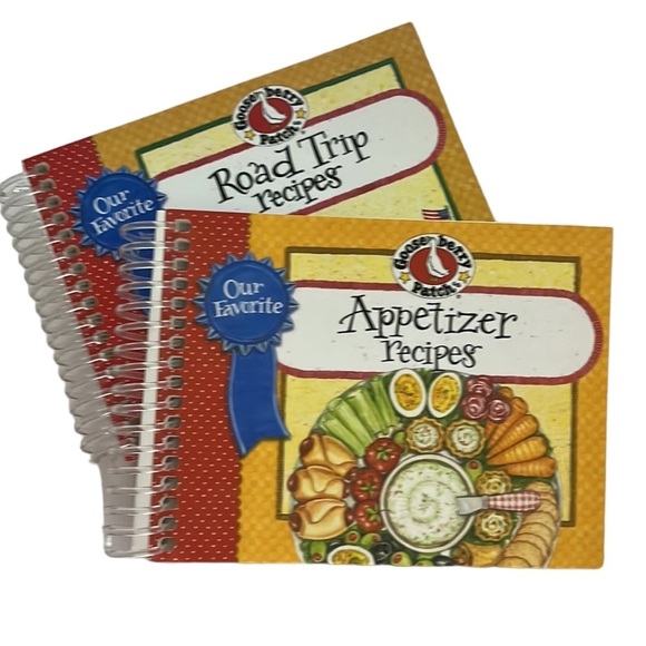 Gooseberry Patch Cookbook Bundle Lot 2 Appetizers and Road‎ Trip Recipes Spiral - Picture 7 of 7